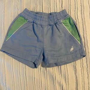 TBBC Blue and Green Shorts 2T